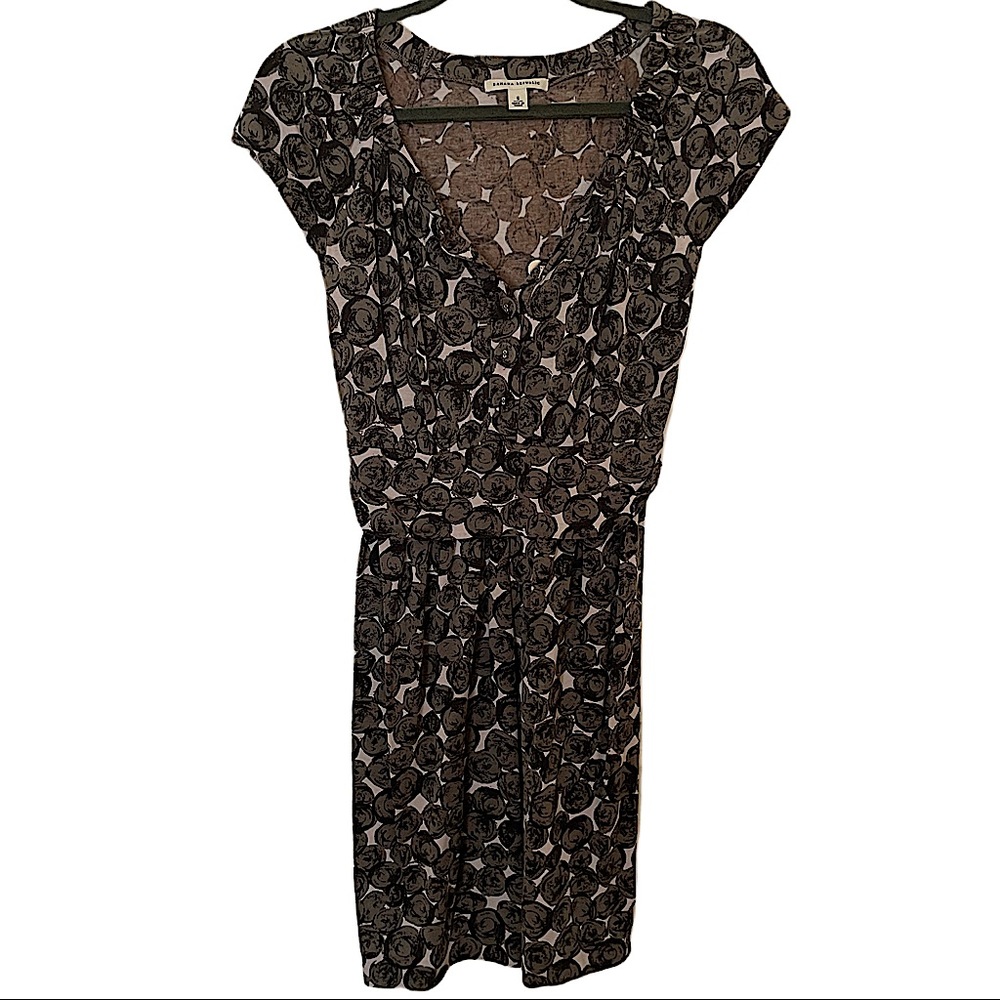 Banana Republic circle print cotton dress